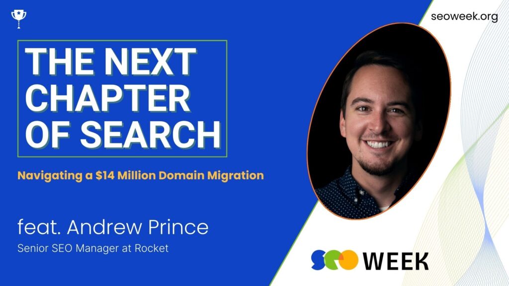 Andrew Prince for SEO Week