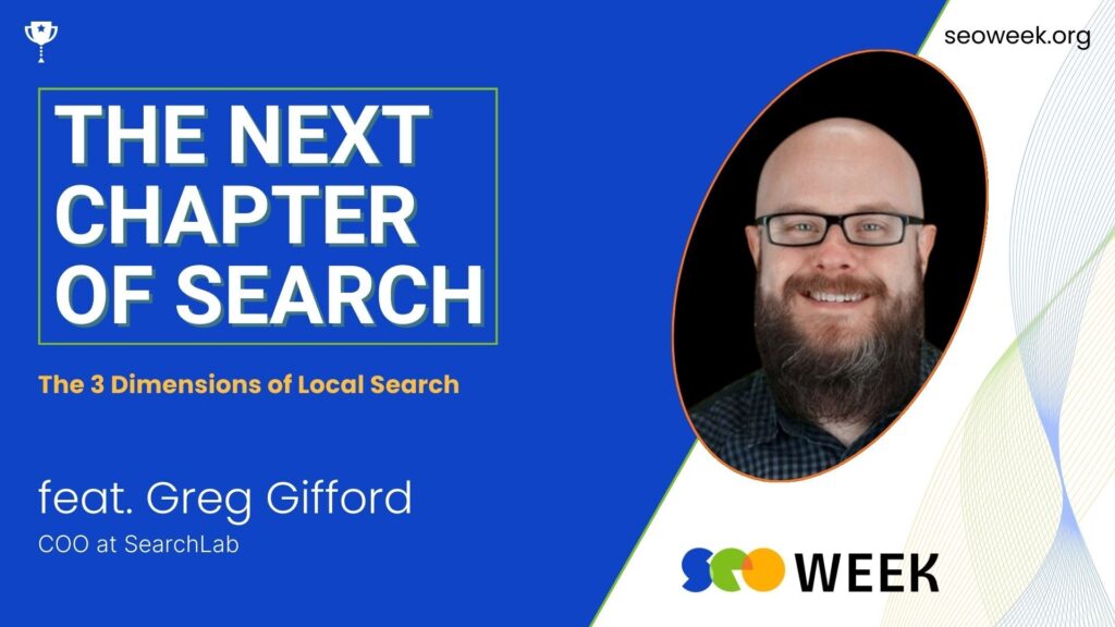 Greg Gifford for SEO Week