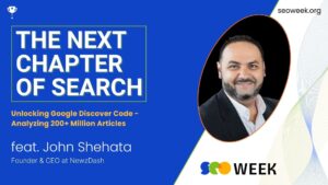 John Shehata for SEO Week