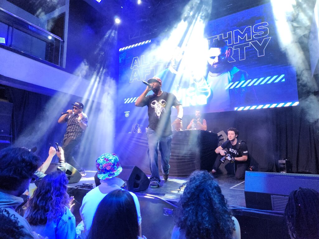 Mike King performing at SEO Week